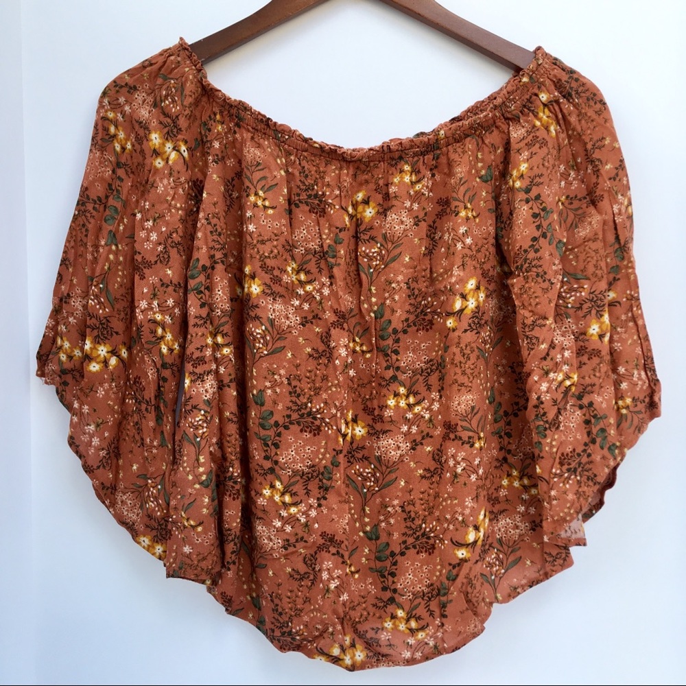 🧡🍂 Forever 21 Off the Shoulder Top 🍂🧡
